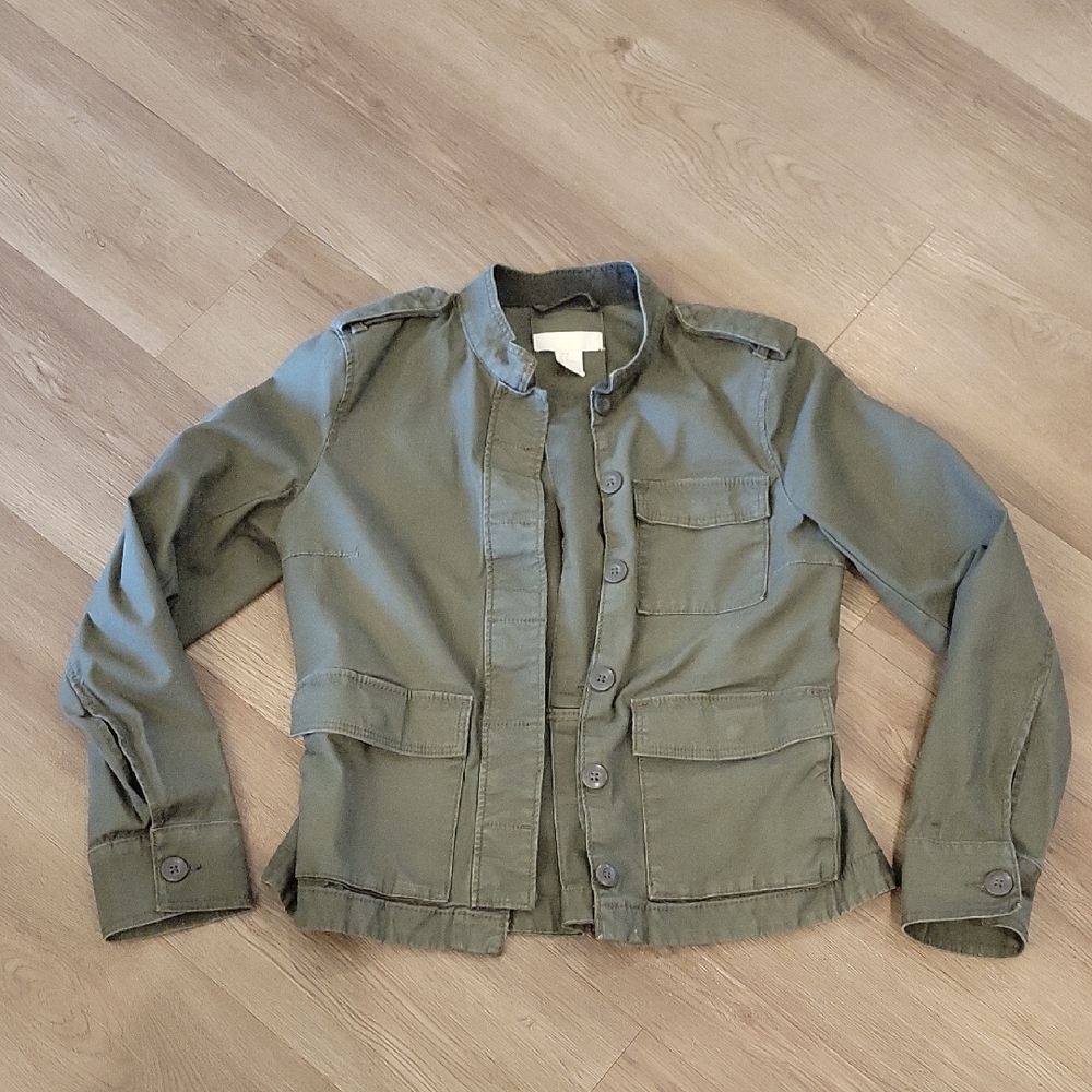 H&M Khaki Green Fall Jacket